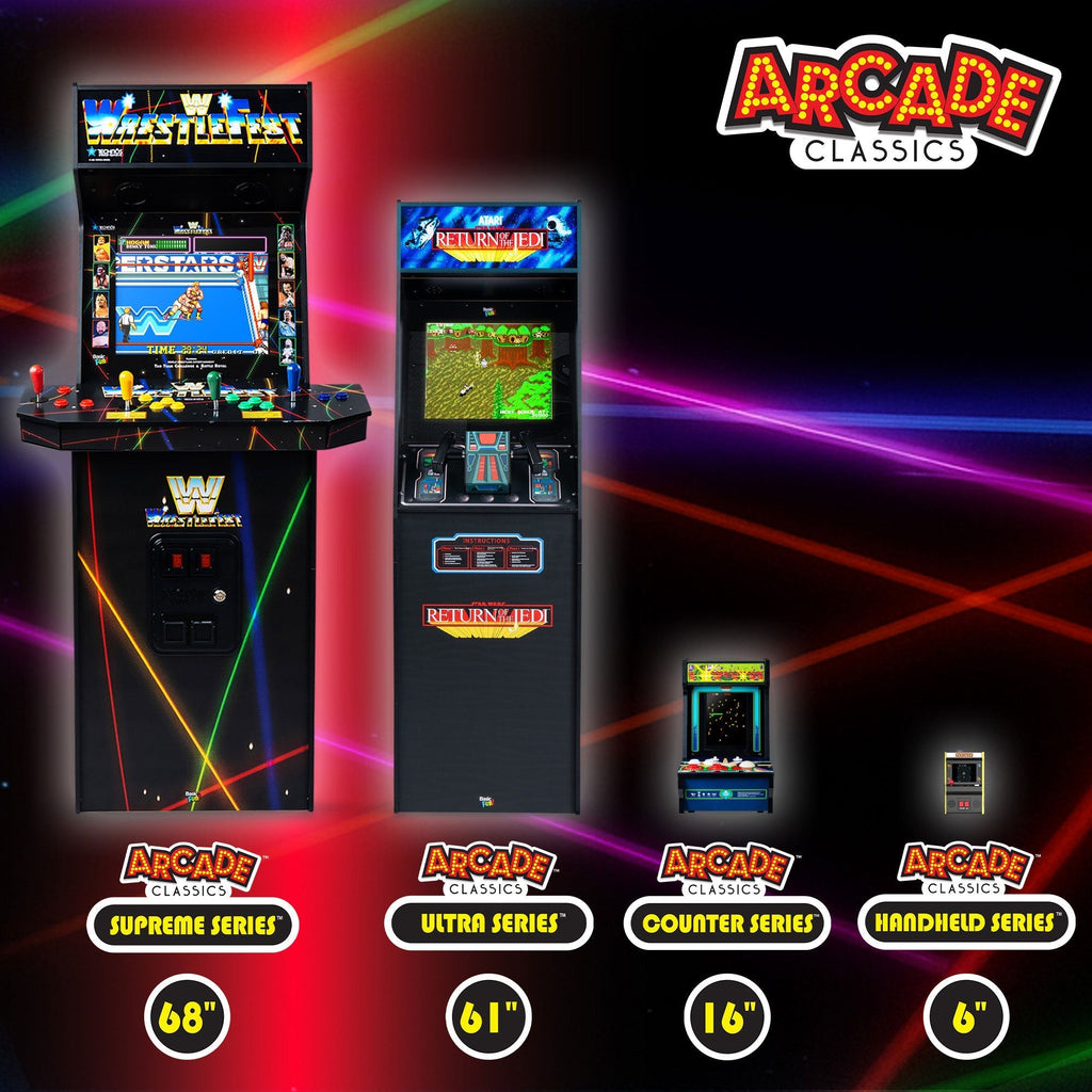 Atari Centipede Counter Series Arcade Game with 8 Inch Screen